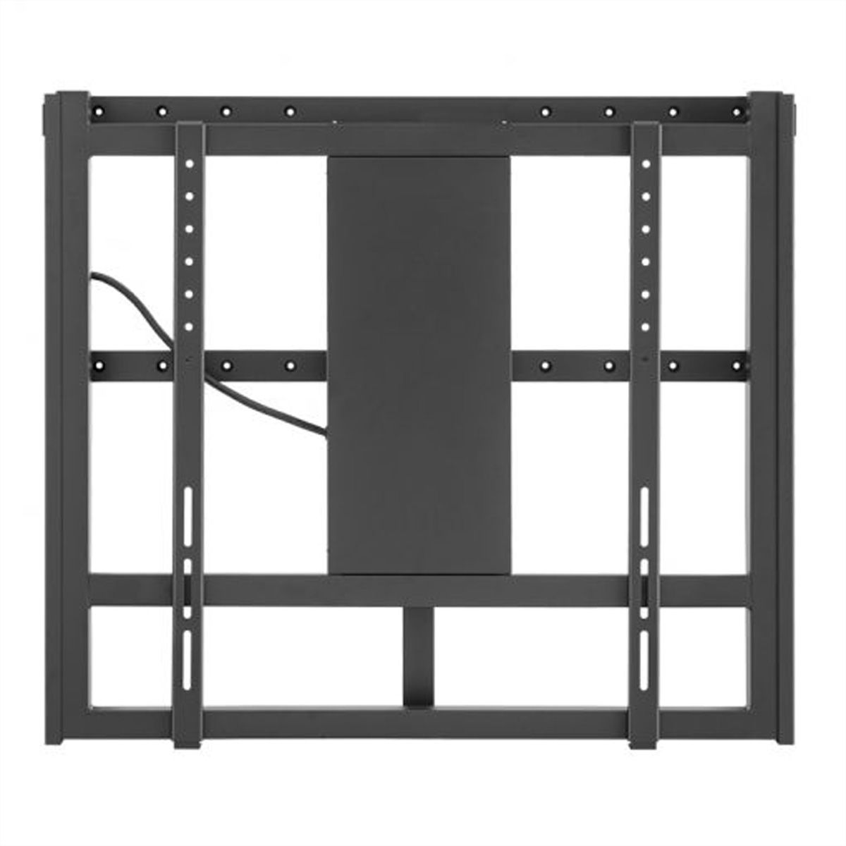 Hagor Support mural WH Moto 80, supports muraux électriques avec réglage de la hauteur, noir
