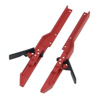 Adaptateur de test SCHROFF Rail de guidage, long, avec levier de verrouillage