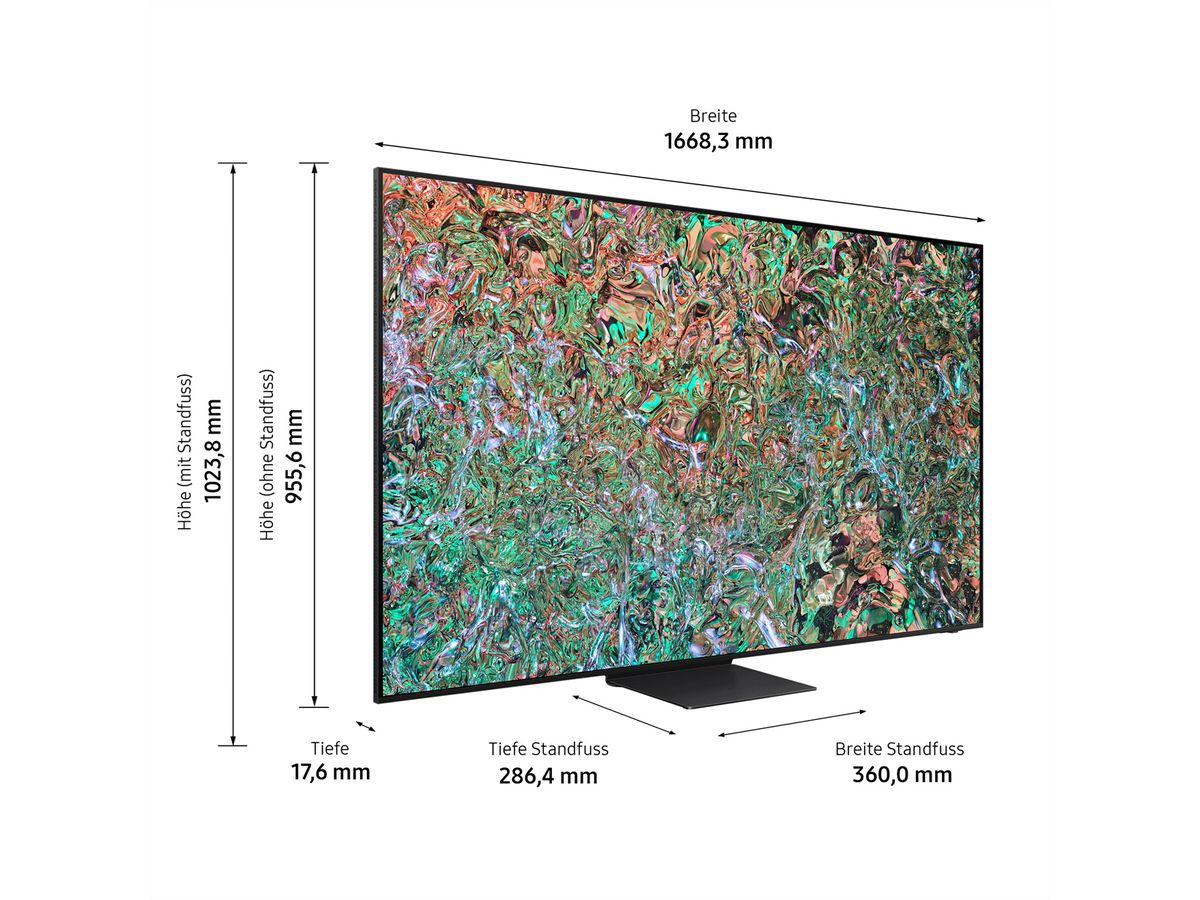 **Retoure**Samsung TV 75" QN800D Series