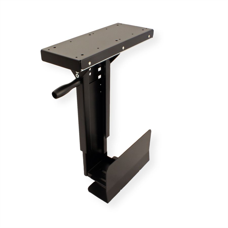 ROLINE Slim-PC-Halterung ausziehbar, drehbar, schwarz, bis 10 kg