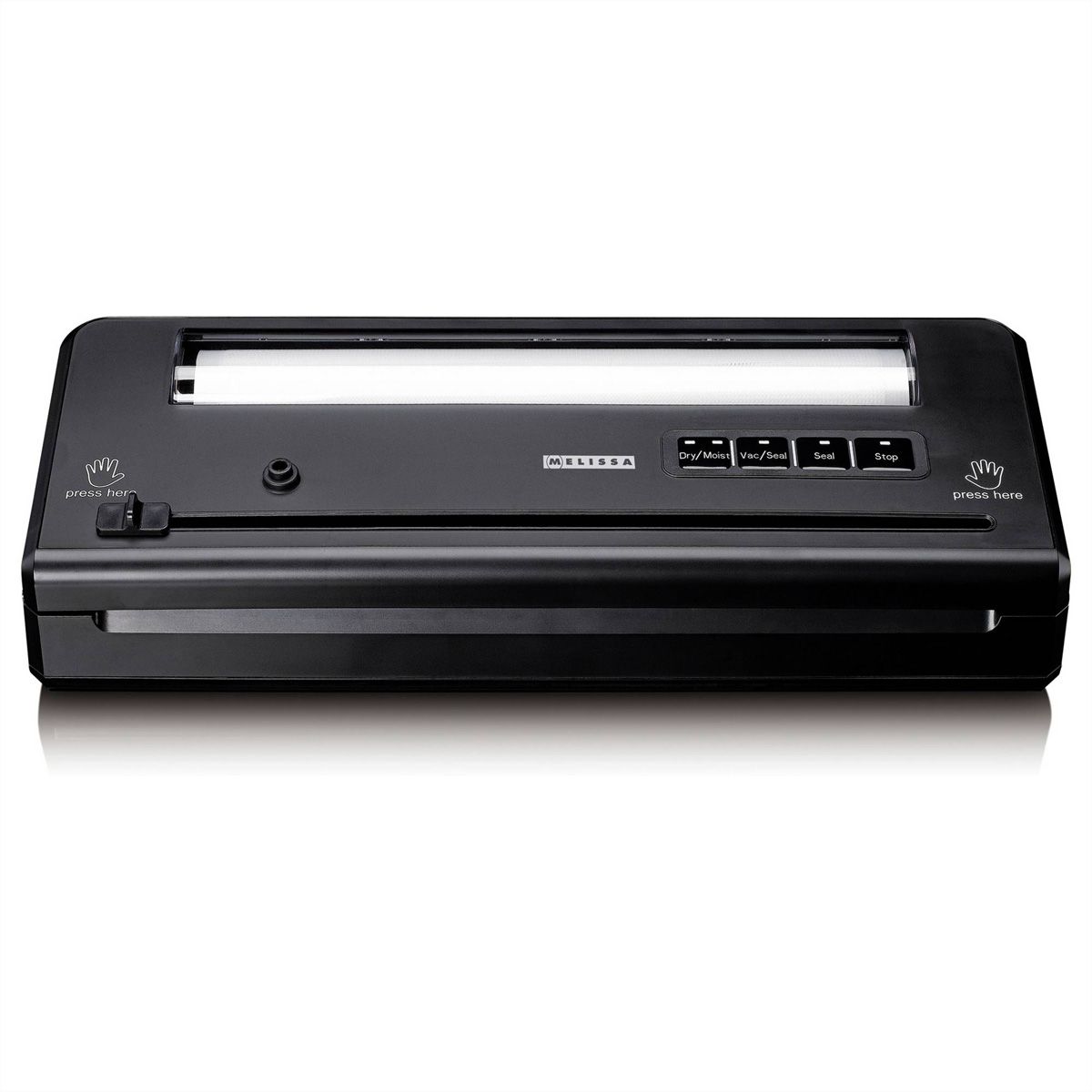 Melissa Vakuumversiegler / Vakuumiergerät , schwarz, 110W