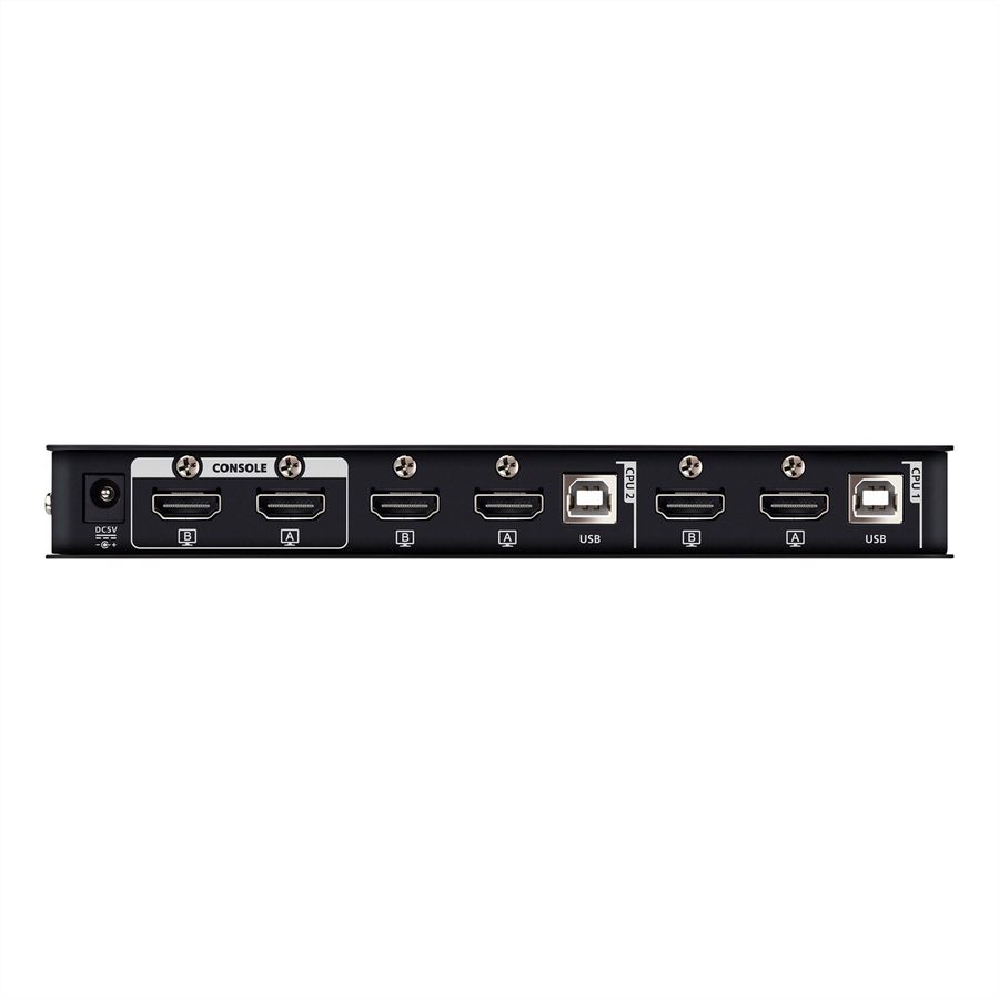 ATEN CS742H 2 Port USB 4K HDMI Dual Display KVM Switch