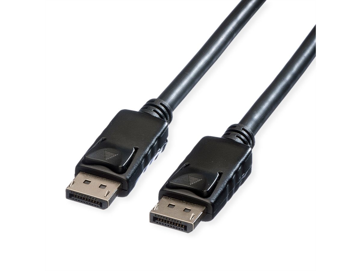 ROLINE DisplayPort Kabel, DP ST - ST, schwarz, 3 m