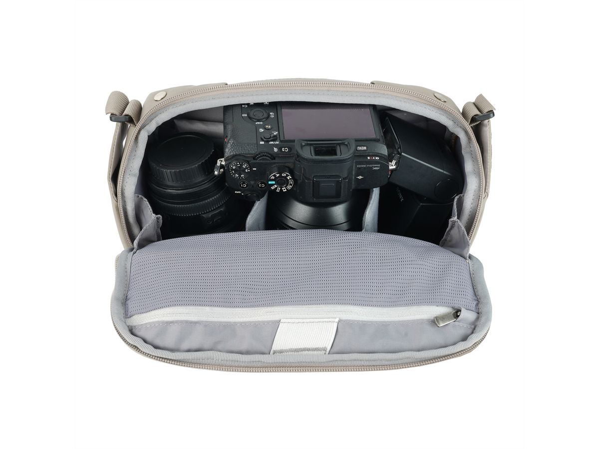 Vanguard VEO METRO S4L CM Schultertasche, creme, 4 Liter