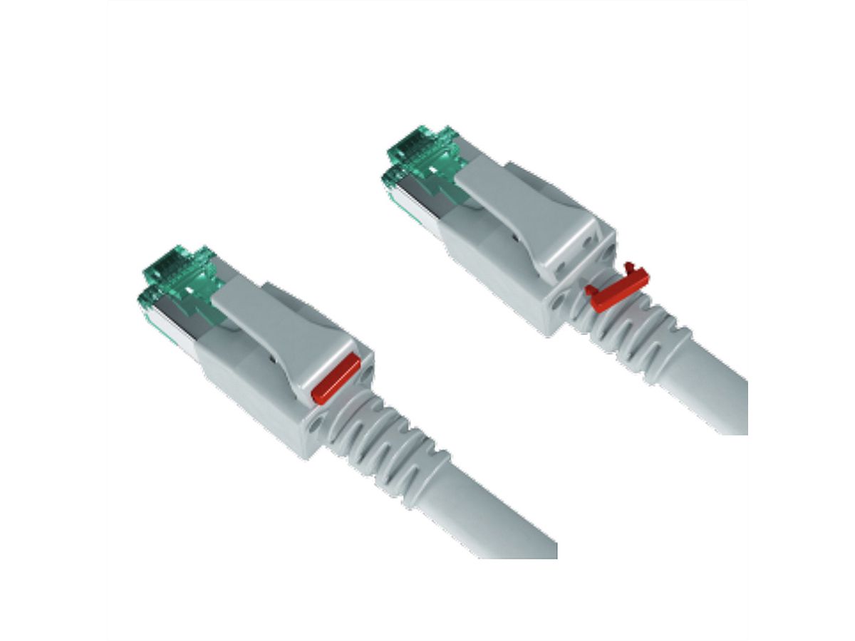 EasyLan DualBoot® LED Steckermarkierungsclips, 100 Stück, weiß