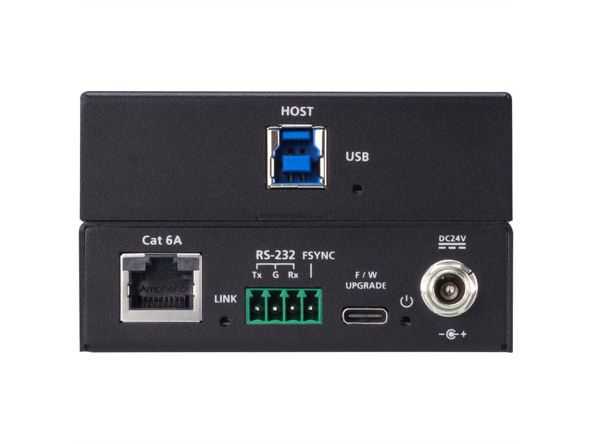 ATEN UCE33100 Prolongateur USB 3.2 Gen 1 Cat 6A à 4 ports, jusqu'à 100 m