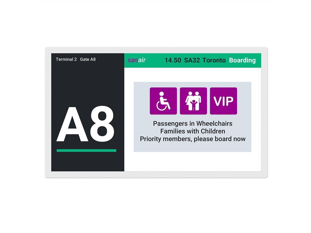 **Retoure**Sharp E-Paper EP-C251 Display 25,3", 3200x1800, 16:9, USB-C