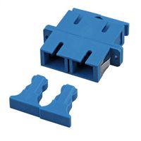 Coupleur FO Single-Mode, SC/SC duplex, bleu, bleu