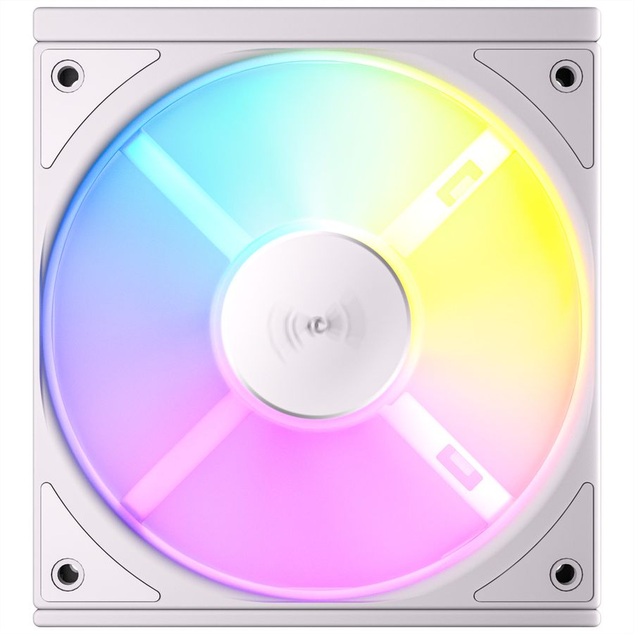 ANTEC C120 ARGB Fan PC Gehäuselüfter 120mm 3er Pack, weiß