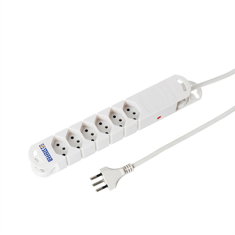 Steffen Steba Variabl 6x sans interrupteur, blanc