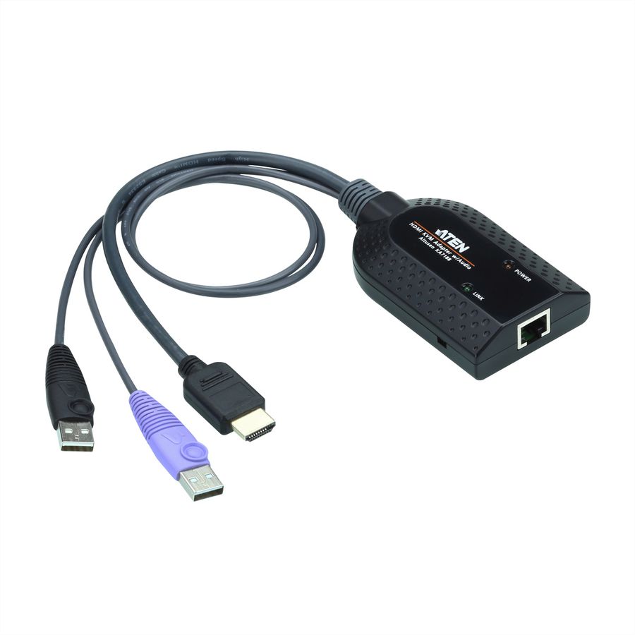ATEN KA7188 Câble adaptateur KVM de média virtuel HDMI USB