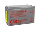 CSB 12VDC 9Ah Verschlossener, wartungsfreier Bleiakkumulator, Anschlüsse Faston 250 6.3mm, Long Life, Ideal für USV Anlagen