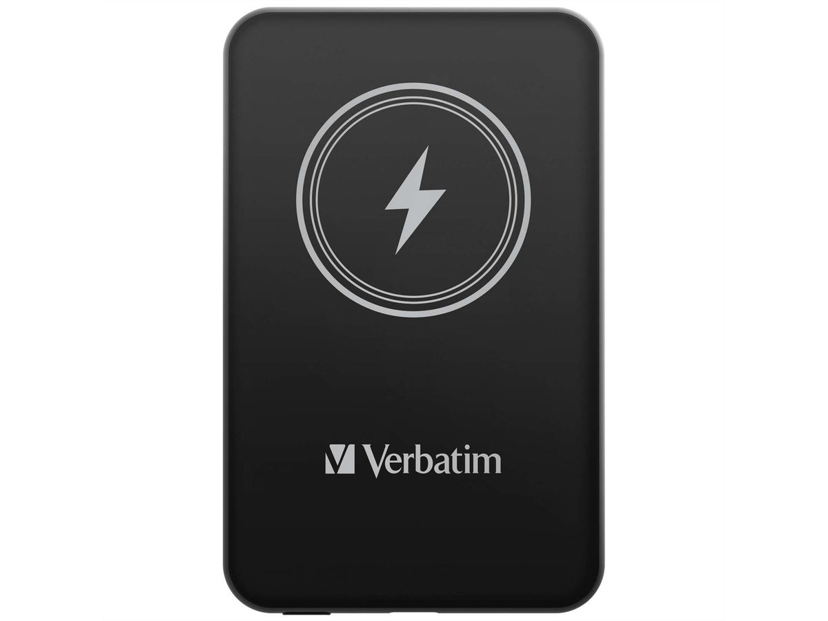 Verbatim Powerbank 5000 mAh Black, 15W, PD20W, USB-C