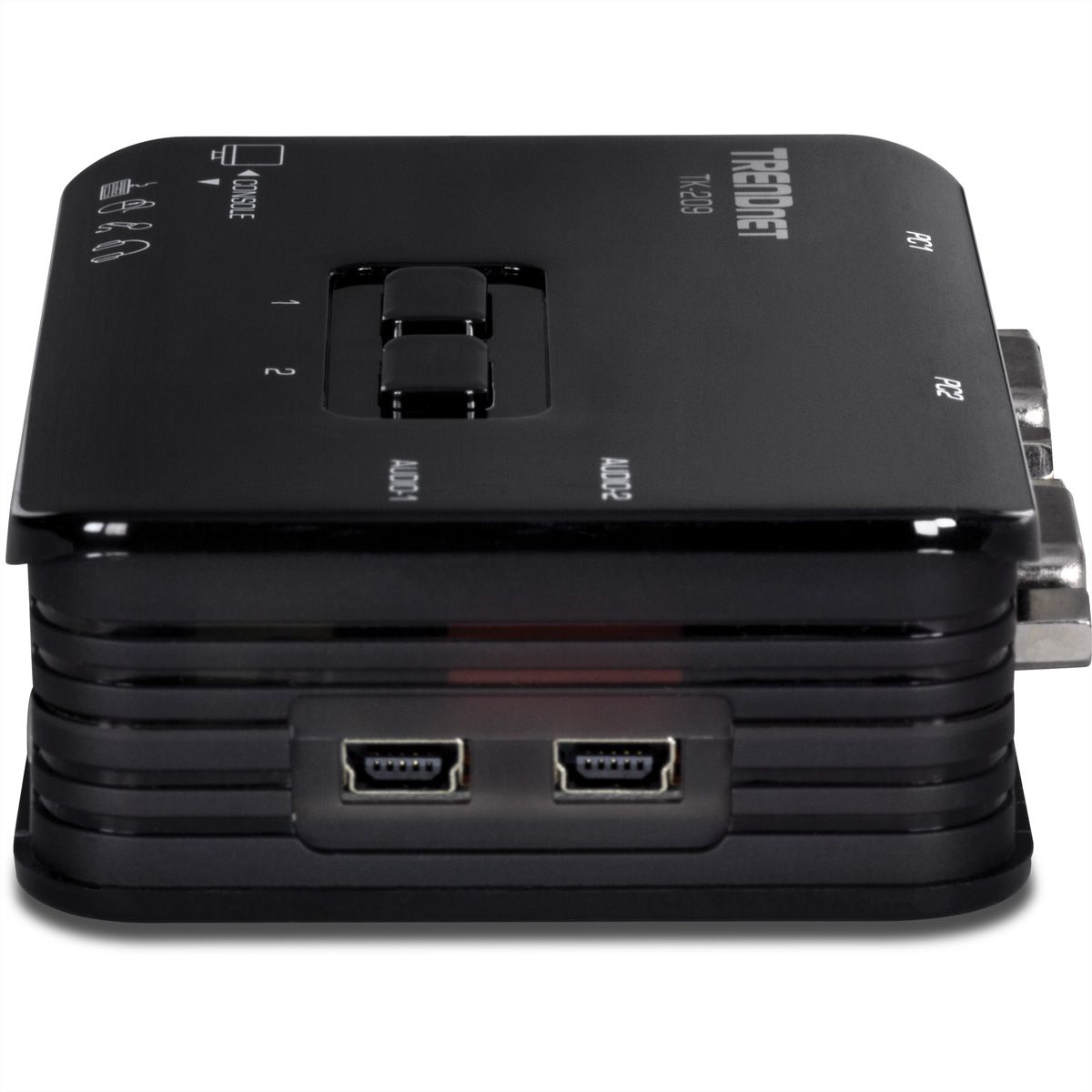 TRENDnet TK-209K KVM Switch 2-Port USB Kit mit Audio