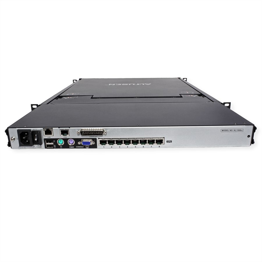 ATEN KL1508AiN 48cm LCD IP-KVM 8-Port, CH-Layout