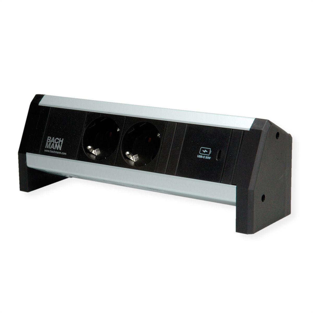 BACHMANN DESK 2x contact de protection USB C