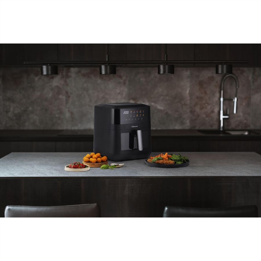 **Retoure**Hisense Friteuse à air chaud AF HAF2100DCD, 2100W, 7,7L