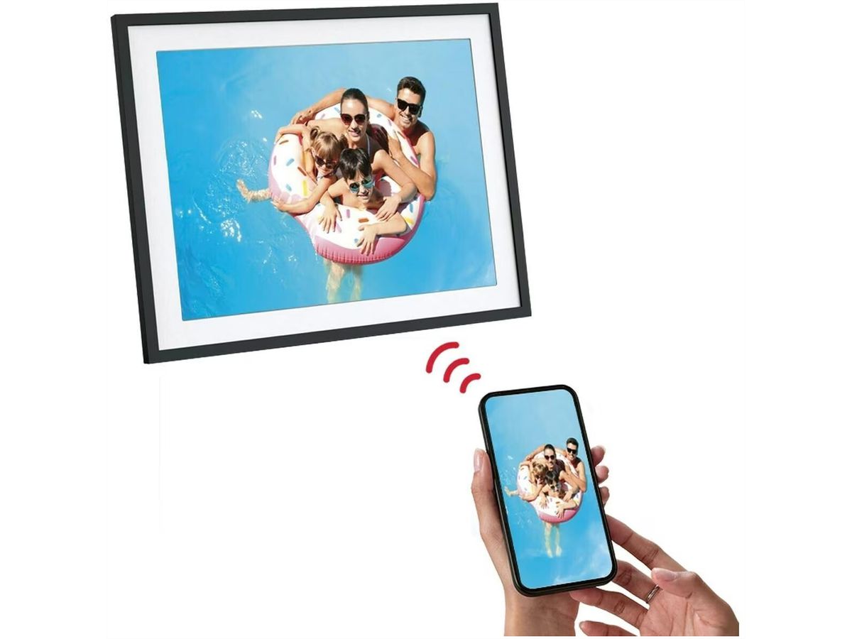 Agfa Photoframe, 17", Wifi, 1280x960, 32GB interner Speicher, erweiterbar