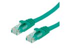 Cordon VALUE Cat.6A (Classe EA) / 10 Gigabit UTP, vert, 1 m