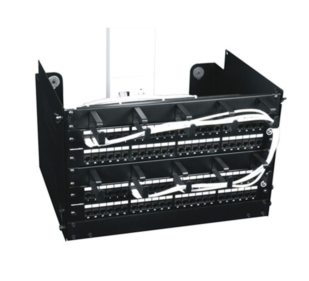 Middle Atlantic Products PPM-6-16OB Rack 6U Wandmontiertes Regal Schwarz