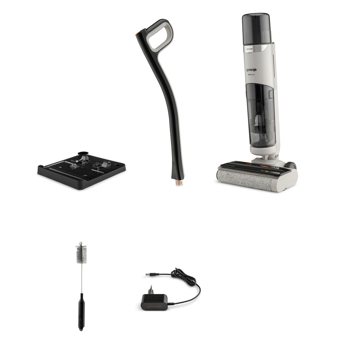 Aspirateur laveur sans fil Gorenje SFC216100G NEOCLEAN, 180 W, sans fil