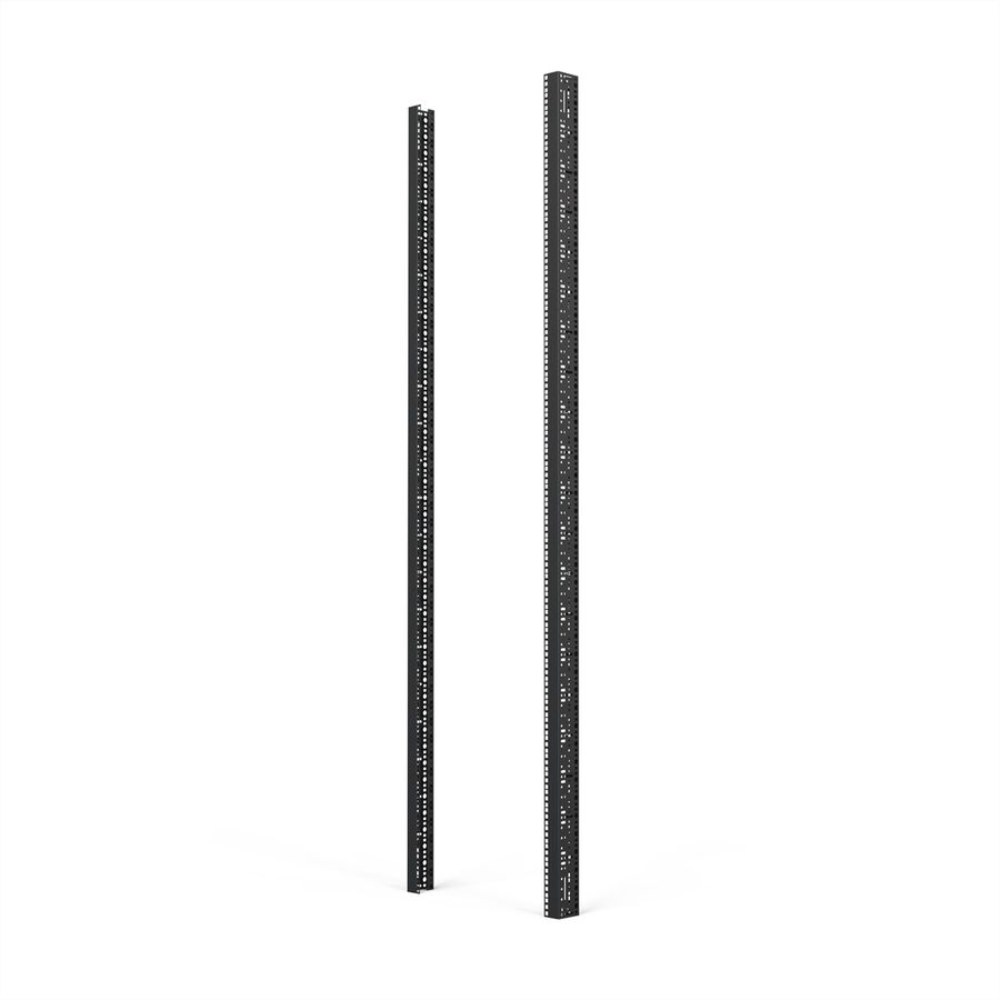 SCHROFF 19"-Winkelprofil mit Universal-Lochung (EIA), RAL 7035 - WINKELPROFIL 19"47HE 7035(2X)