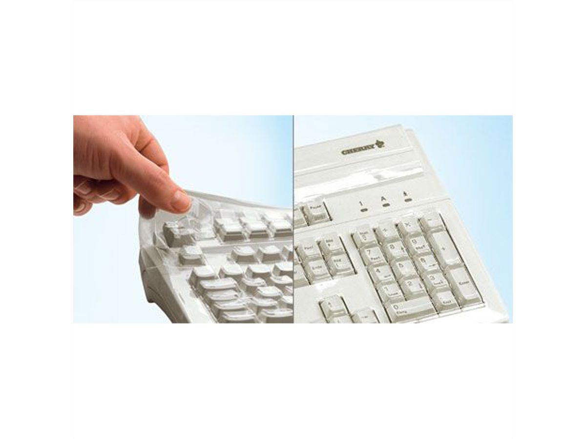 CHERRY Film pour clavier WetEX, film de protection, transparent