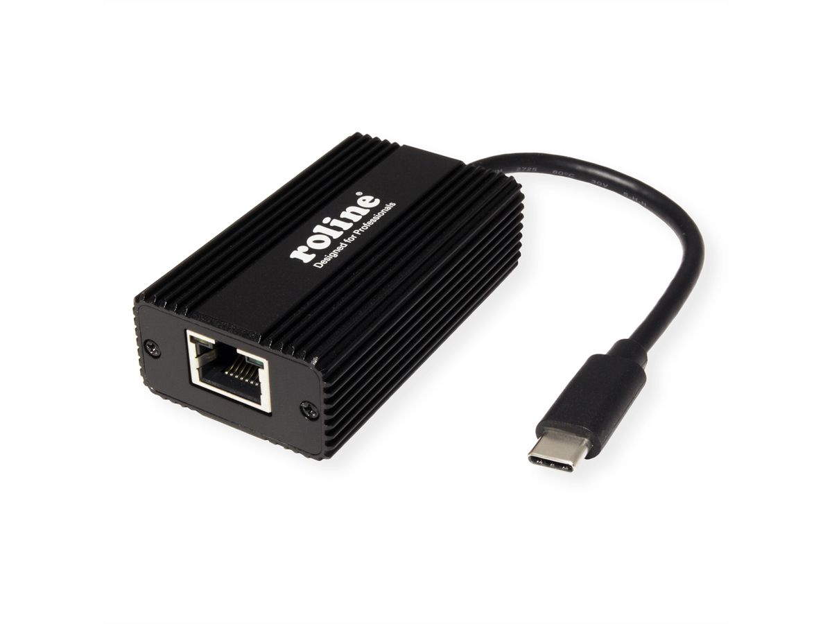 ROLINE Convertisseur USB 3.2 Gen 2 - 2.5 Gigabit Ethernet