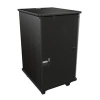 Middle Atlantic Products MFR-2027GE Rack 20U Freistehendes Gestell Schwarz