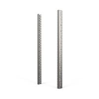 SCHROFF 19"-Winkelprofil mit Universal-Lochung (EIA), AlZn - WINKELPROFIL 19"29HE ALZ(2X)