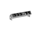BACHMANN DESK2 3xUTE 35° 2xCM Strom 0,2m GST18 Inox lackiert