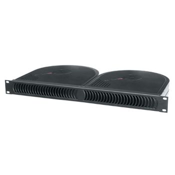 Middle Atlantic Products IQBP-2A Rack-Kühlgerät Schwarz 1U