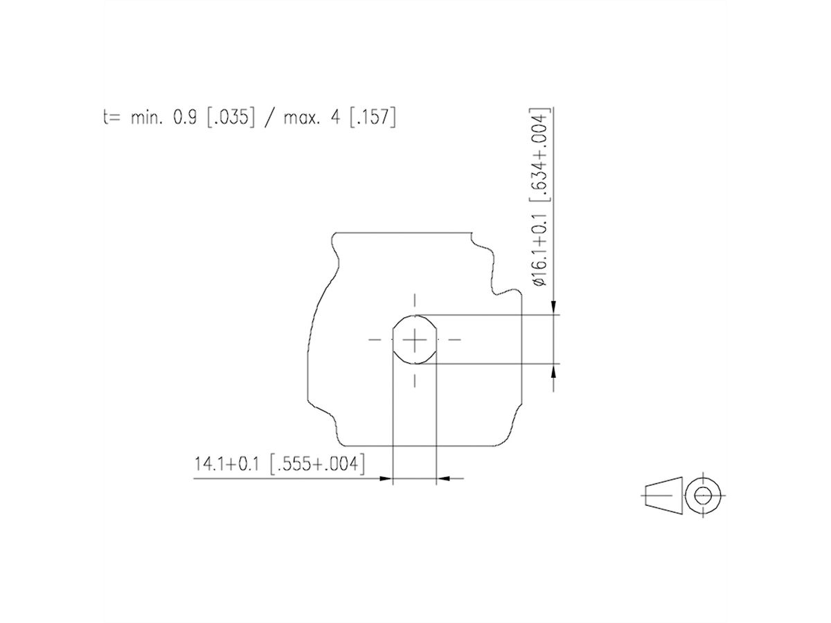 METZ CONNECT M12 connecteur codage X IP67, à confectionner sur site avec bride
