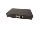 ROLINE PoE Fast Ethernet Switch, 8 Port, (8x PoE), 19" Einbau