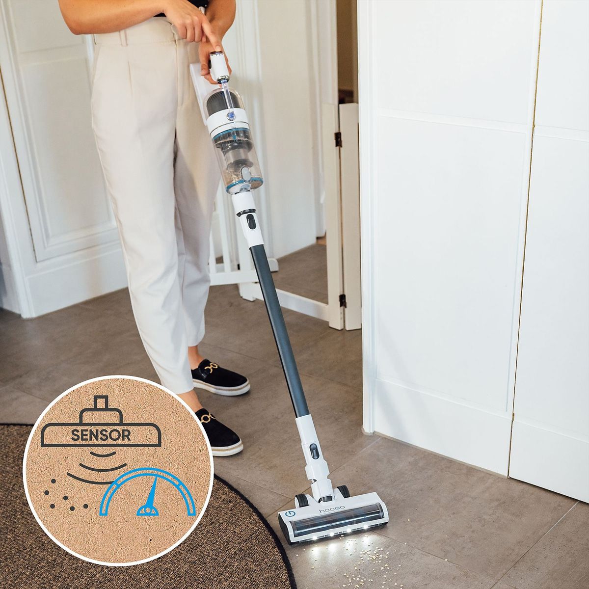 Hoogo Aspirateur sans fil S6
