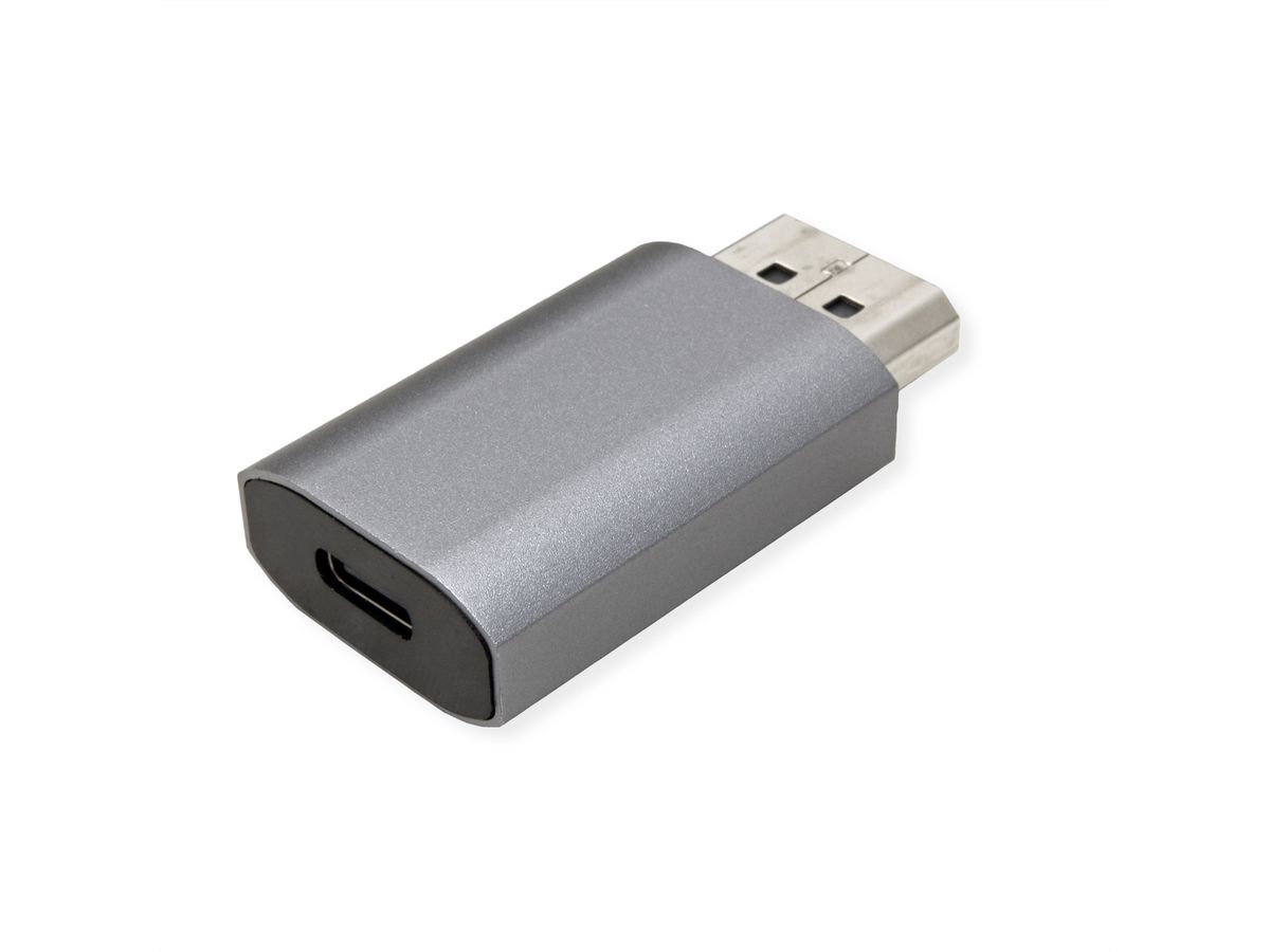 VALUE USB-C - DisplayPort, bidirektionaler Adapter, BU/ST, 8K60Hz