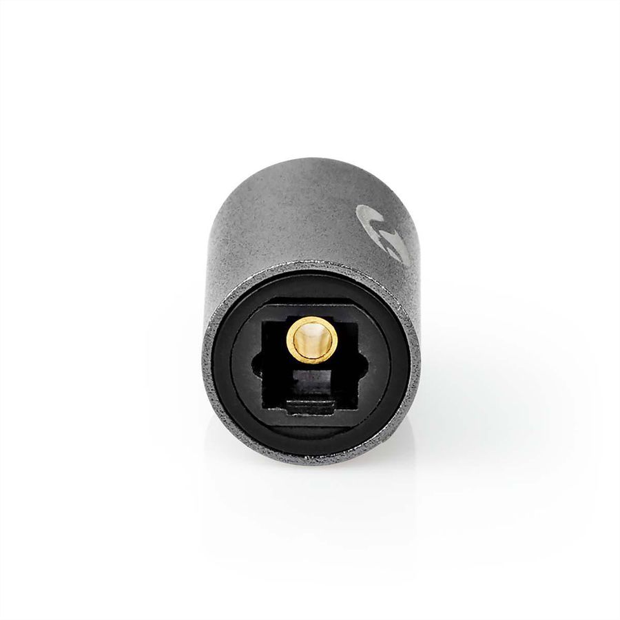 Adaptateur Toslink Nedis, adaptateur de connexion, BU/BU, gris