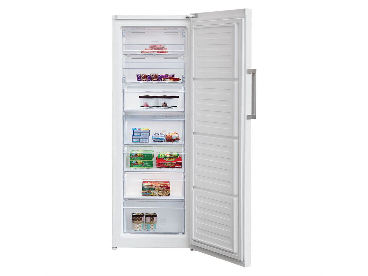 Beko Gefrierschrank GF290E43WCHN, NoFrost, 250l, weiss
