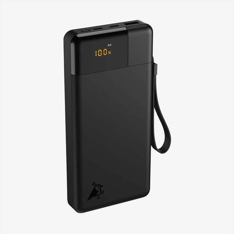 Aqiila UCB-C Chargeur de prise W2, 20W, noir, 20.000 mAh