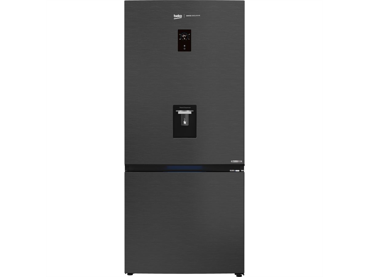 Beko Kühl-Gefrierkombination KG730, 615l, E , Dark Inox