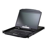 ATEN CL3708iNW Console US WideScreen FHD sur IP Switch 8 ports USB HDMI, US-Layout