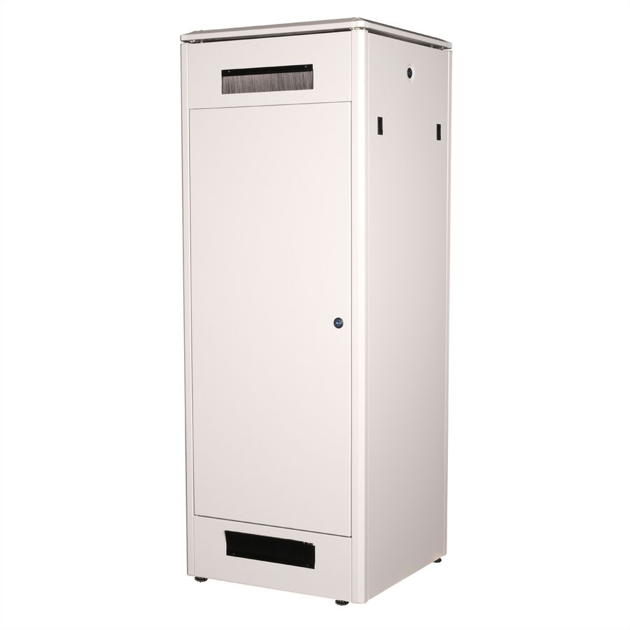 **DEMO**ROLINE 19-Zoll Netzwerkschrank Pro 32 HE, 600x600 BxT Glastür grau