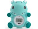 Alecto Baby Badethermometer und Raumthermometer BC-11 Hippo, Nilpferd, grün
