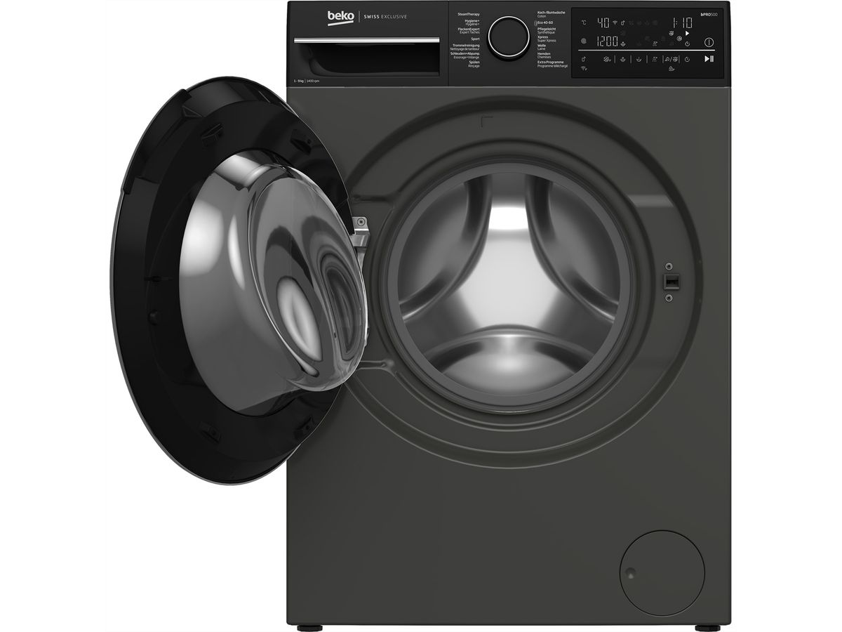 Beko Waschmaschine WM520, 9kg, A-10%, manhattan gray