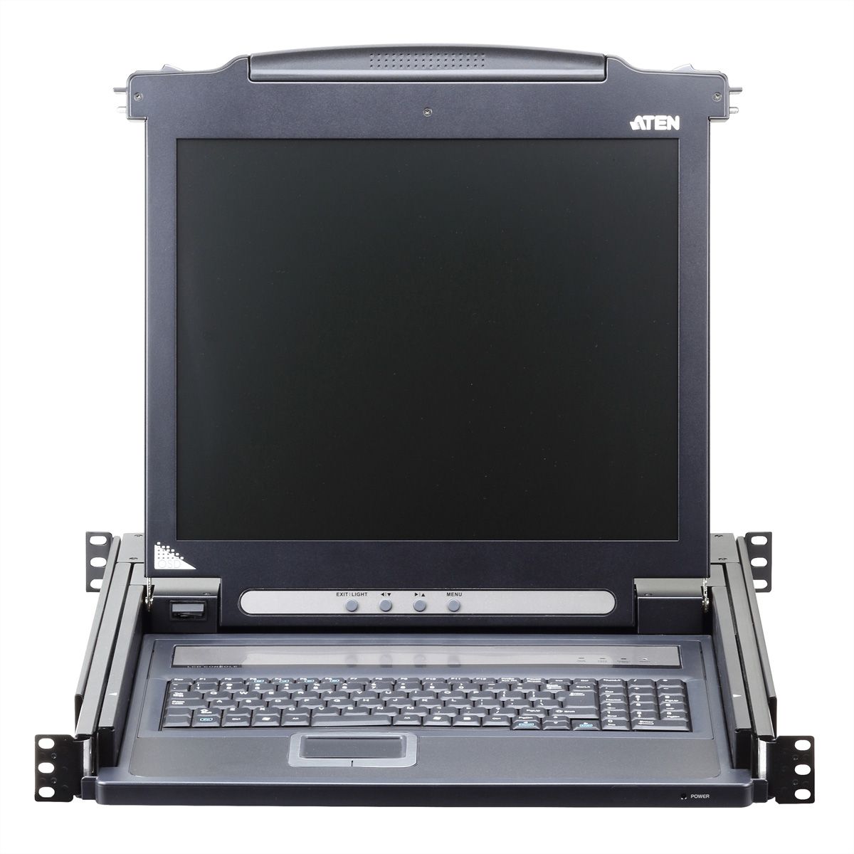 ATEN CL1000M KVM-Konsole, 43cm LCD, VGA, PS/2, DE-Layout
