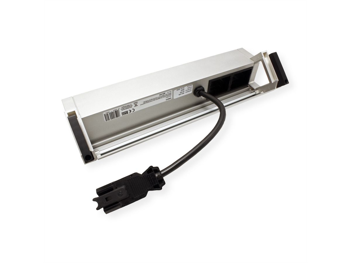 BACHMANN DESK2 3xUTE 35° 2xCM Strom 0,2m GST18 Inox lackiert