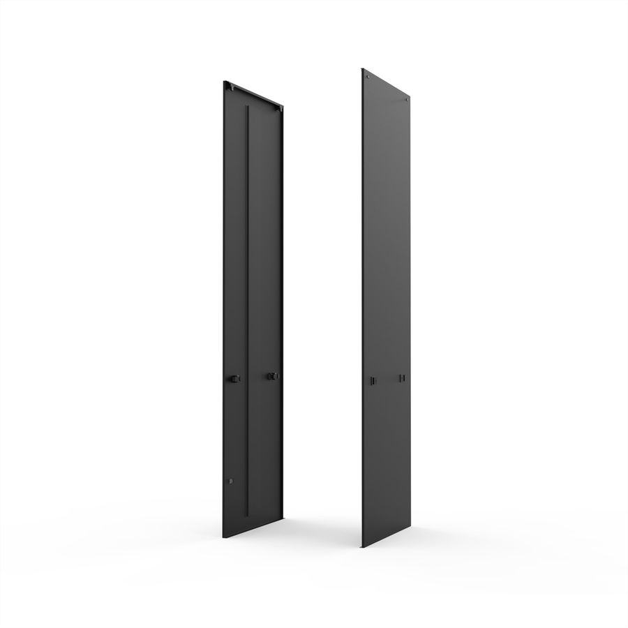 SCHROFF SEITENWAND 1800H 600T VERR.RAL7021 2X