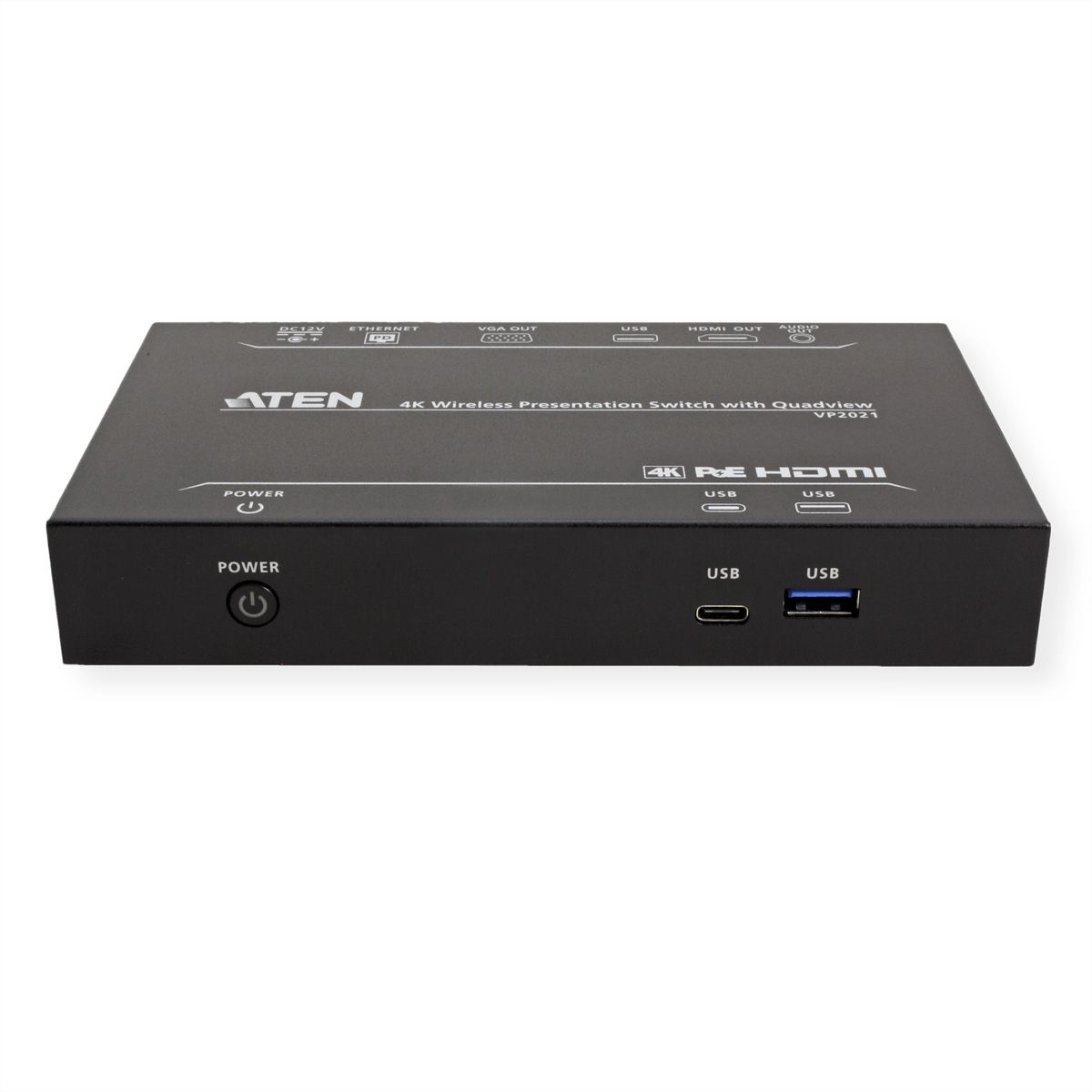 ATEN VP2021 4K Wireless Presentation Switch mit Quad View
