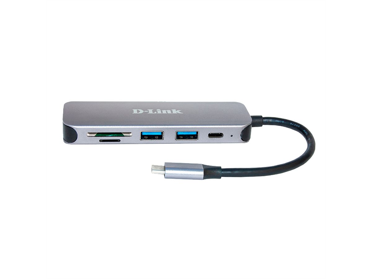 D-Link DUB-2325 Hub USB-C 5 en 1 avec lecteur de cartes