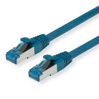 VALUE Patchkabel Cat.6A (Class EA) S/FTP (PiMF), LSOH, blau, 5 m